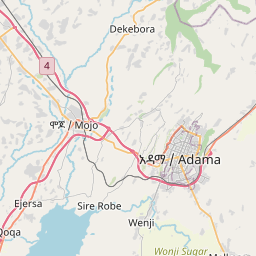 Map of Addis