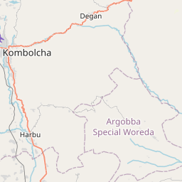 Map of Kombolcha