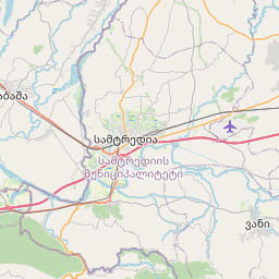 Map of Kutaisi