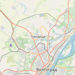 Map of Volgograd