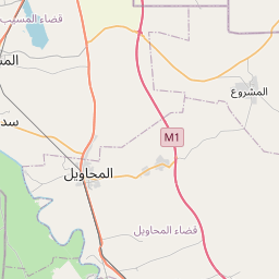 Map of Karbala