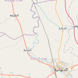Map of Kufa
