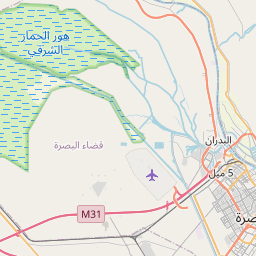 Map of Basrah