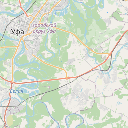 Map of Ufa