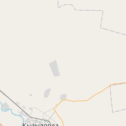 Map of Kyzyl-Orda