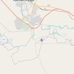 Map of Kyzylorda