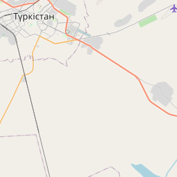 Map of Turkestan