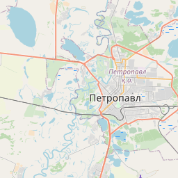 Map of Petropavl