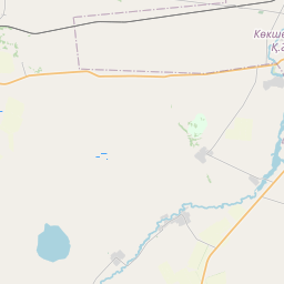 Map of Kokshetau