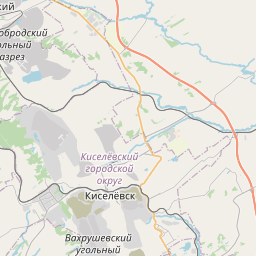 Map of Novokuznetsk