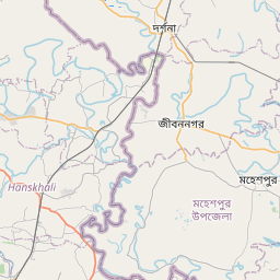 Map of Kushtia