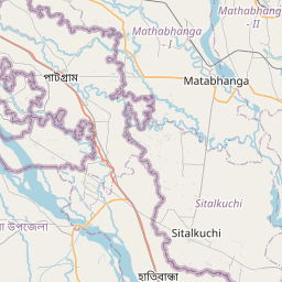 Map of Rangpur