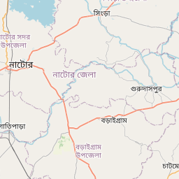 Map of Bogra