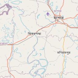 Map of Khulna