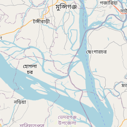 Map of Gaurnadi