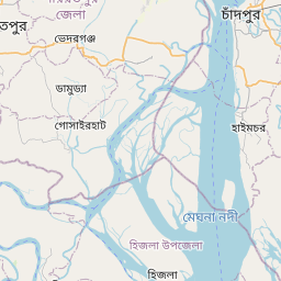 Map of Gaurnadi