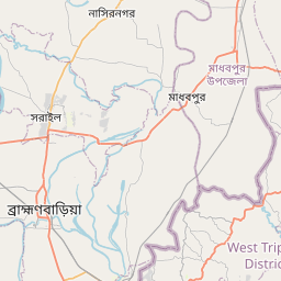 Map of Narsingdi