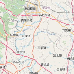 Map of Chengdu
