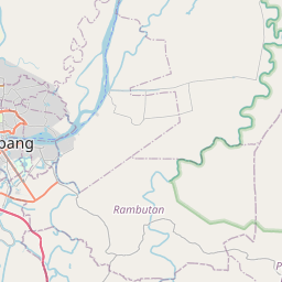 Map of Palembang