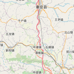 Map of Tianshui