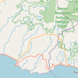Map of Bogor