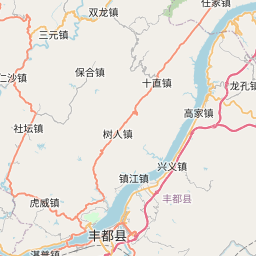 Map of Chongqing