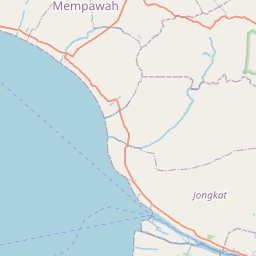 Map of Pontianak