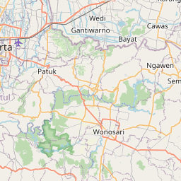 Map of Surakarta