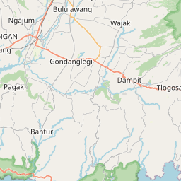 Map of Malang