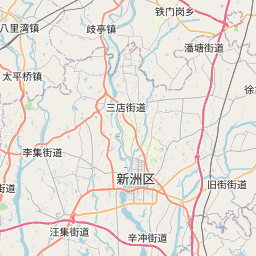 Map of Wuhan