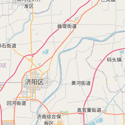 Map of Jinan