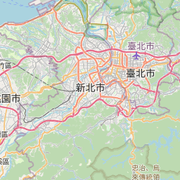 Map of Taipei