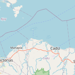 Map of Bacolod