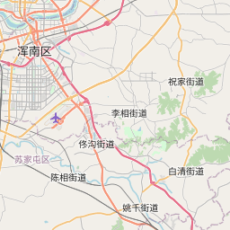 Map of Shenyang
