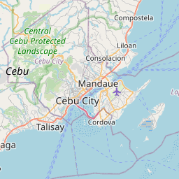 Map of Cebu