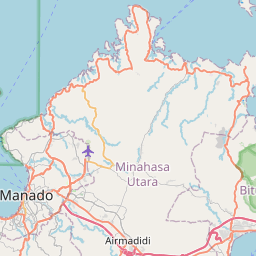 Map of Manado
