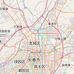 Map of Changchun