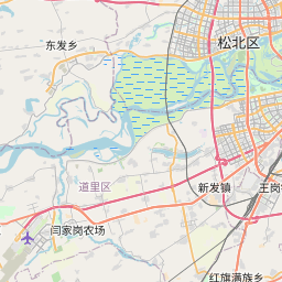 Map of Harbin