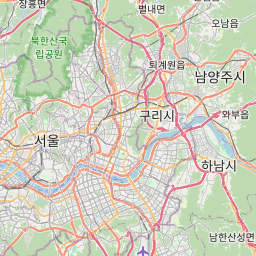 Map of Seongnam-si