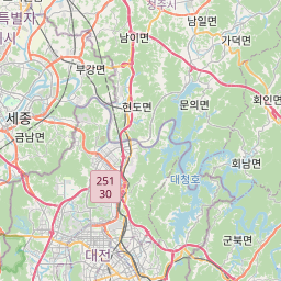 Map of Cheongju-si