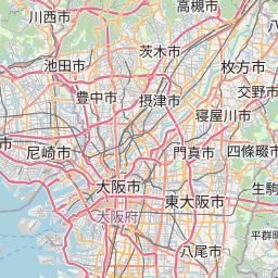 Map of Osaka