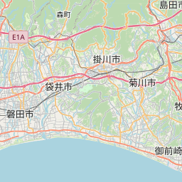 Map of Shizuoka