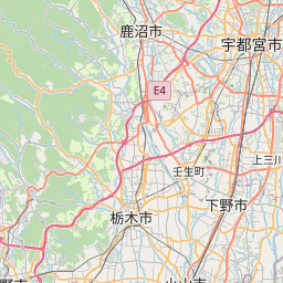 Map of Utsunomiya