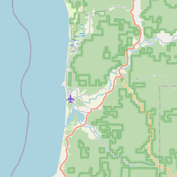 Map for Yamhill River - South, Oregon, white water, Grand Ronde to Sheridan