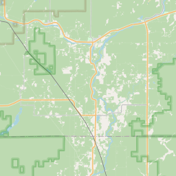 Map for Flambeau River - North Fork, Wisconsin, white water, Babbs ...