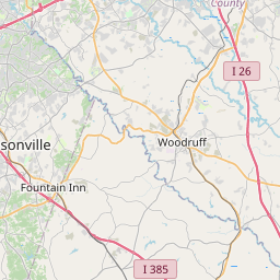 Map for South Saluda River, South Carolina, white water, Table Rock ...