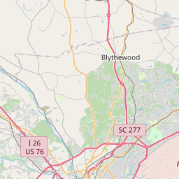 Map for Broad River, South Carolina, white water, South Carolina Routes ...