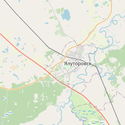 Ялуторовск карта города