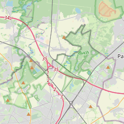 OpenStreetMap Tile at 11/1100/670