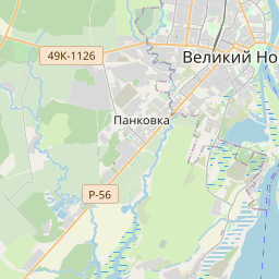 Карта панковки великий новгород